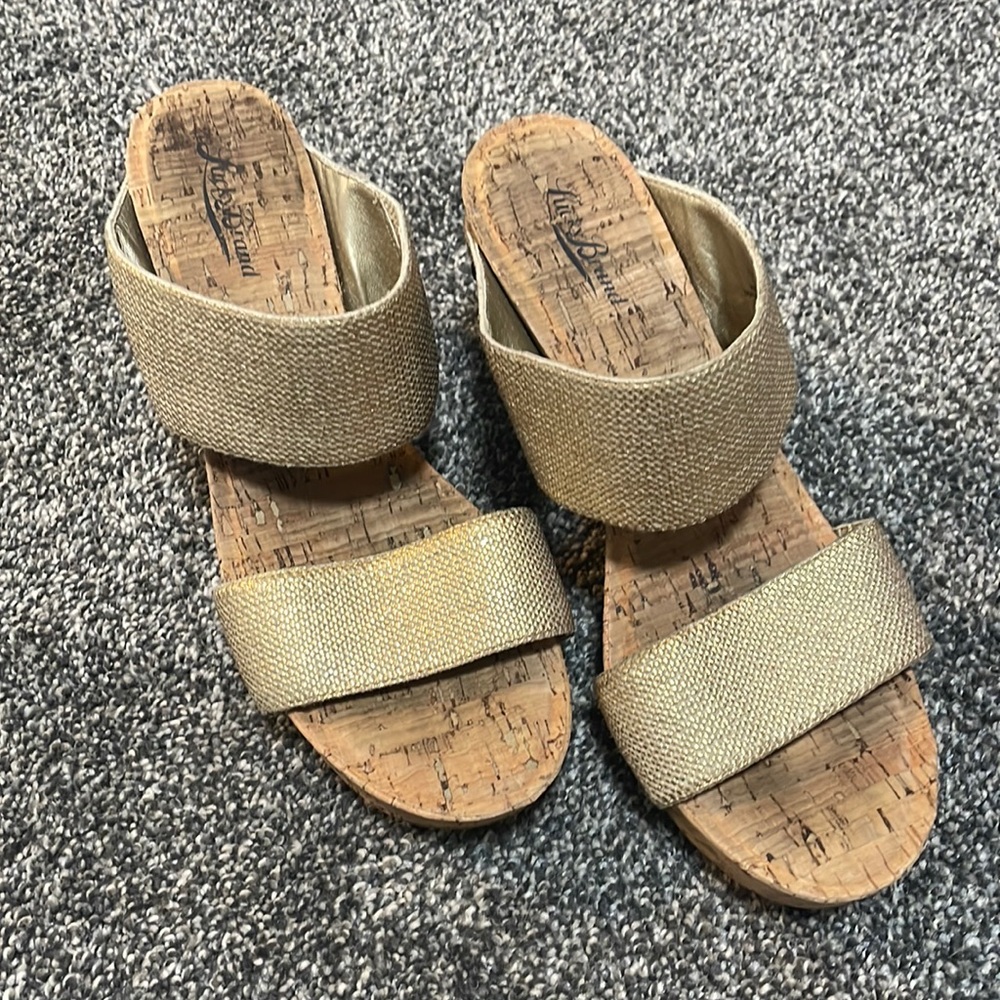Lucky Brand wedges/sandals